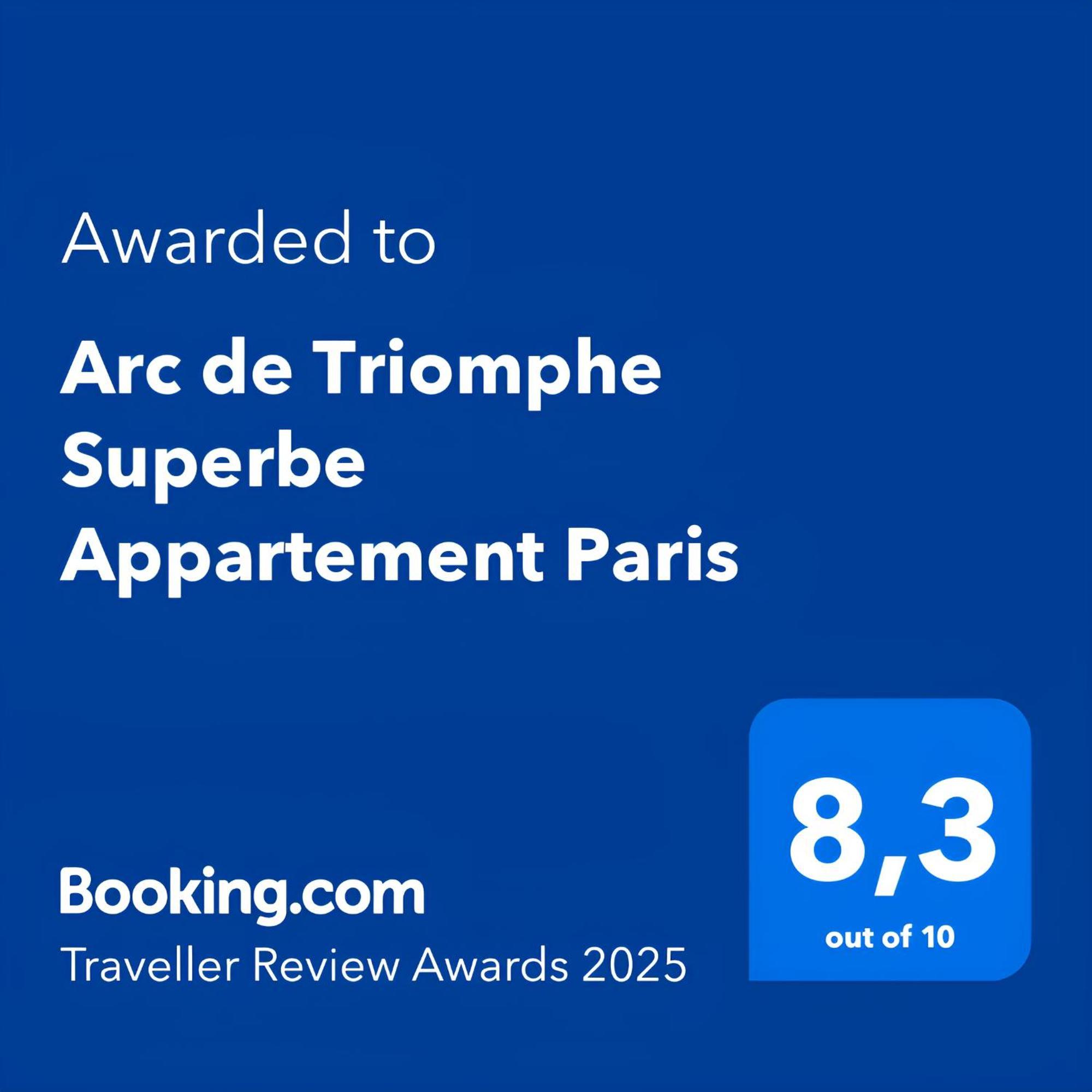 Arc De Triomphe Superbe Appartement Paris Free Netflix Exterior foto