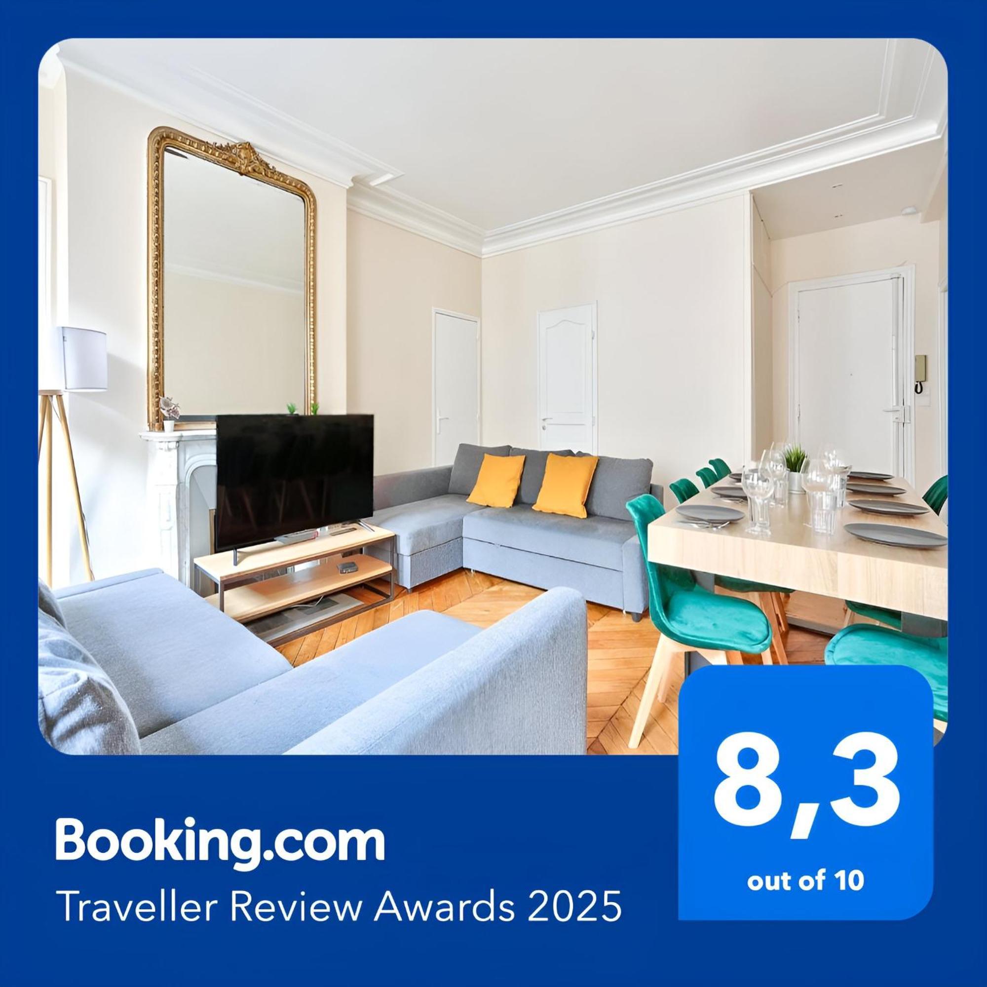 Arc De Triomphe Superbe Appartement Paris Free Netflix Exterior foto